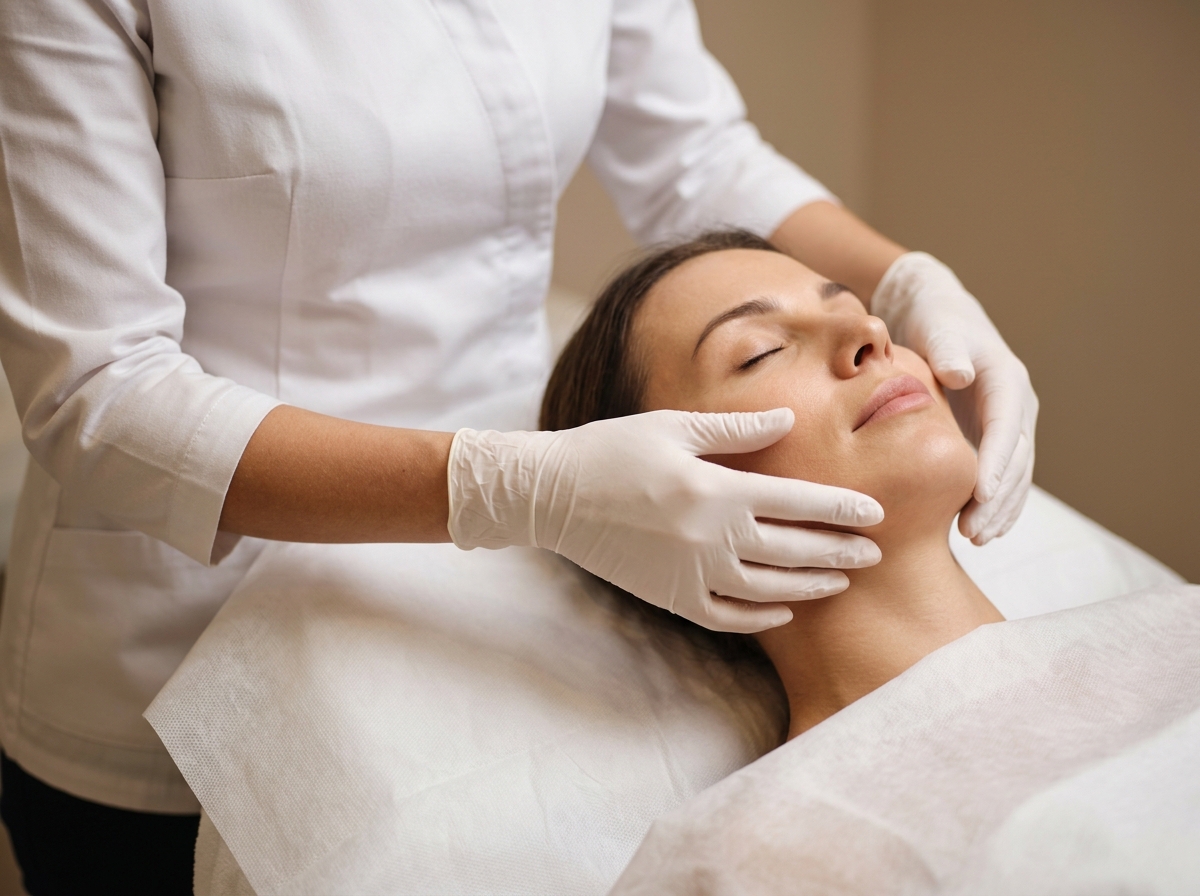 Sala de relajación de estética avanzada AAURA en Las Condes